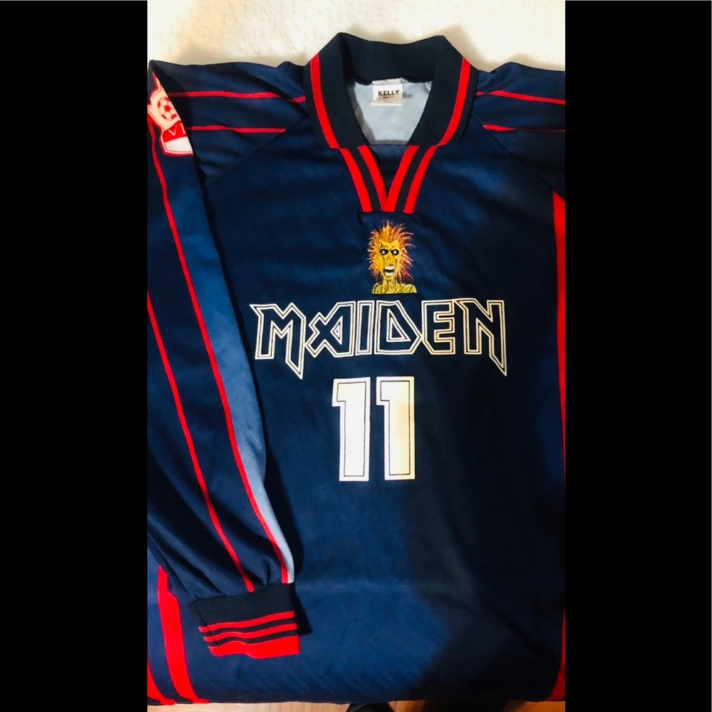 NWOT Iron Maiden 1998 Soccer Jersey